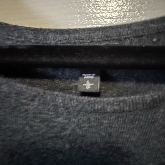 Express Black Ribbed Long Sleeve Bodycon Dress - Picture 4 of 5